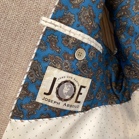 Joseph Abboud Suit Jacket sz 42S - Picture 3 of 5